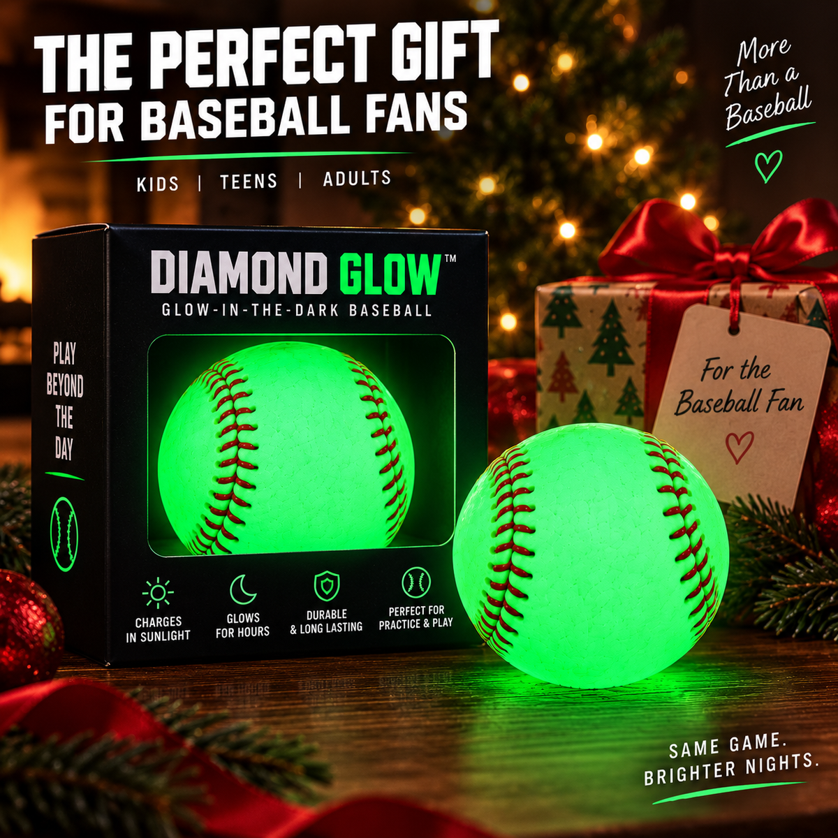 Diamond Glow™ Night Baseball